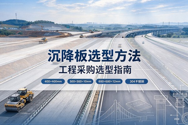 上高沉降板选择方法