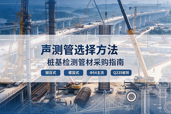 上高声测管选型标准